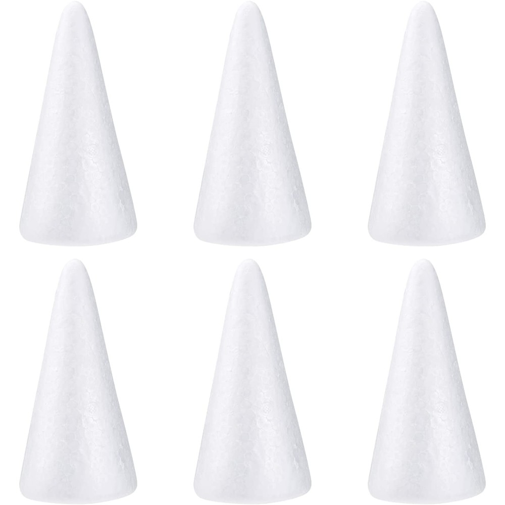 polystyrene small cone shape