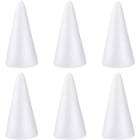 polystyrene small cone shape