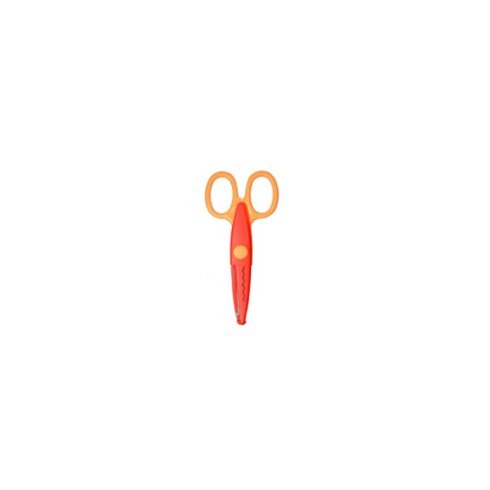Scissor for kids zigzag