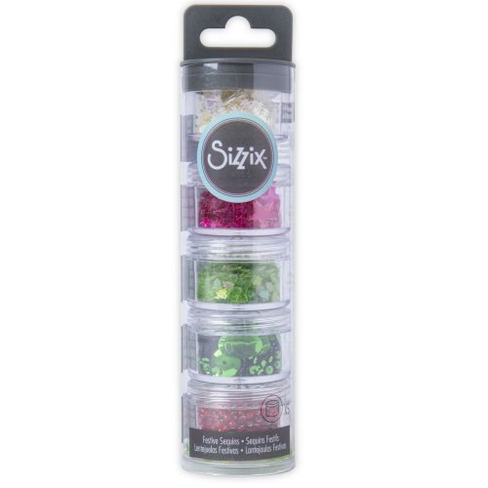 Sizzix Making Essential small - Biodegradable Fine Glitter 5PK