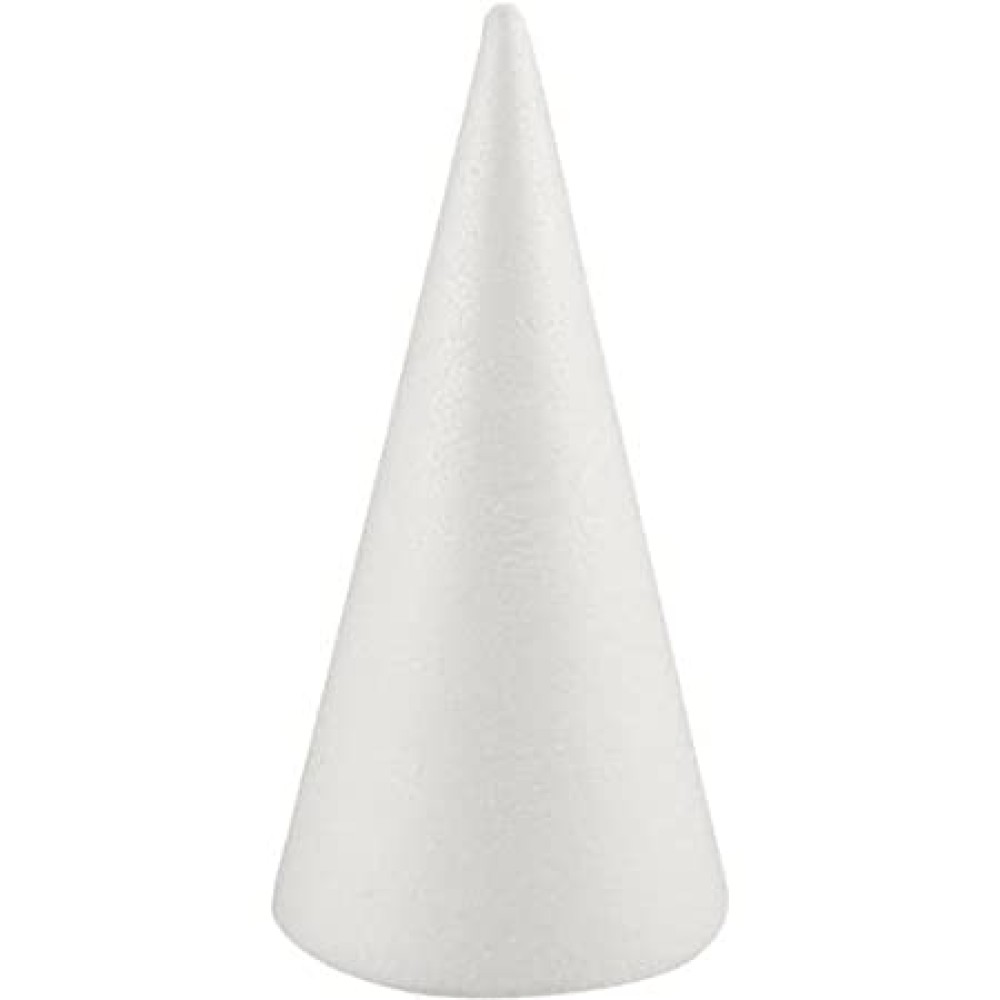 polystyrene cone meduim shape