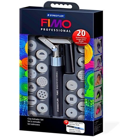 Fimo Set Extruder Tool 20 pcs | staedtler