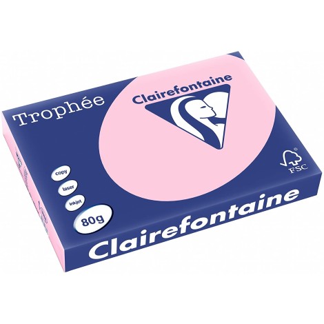 Clairefontaine COLORED PAPER 80 GM 500 SHEET PINK