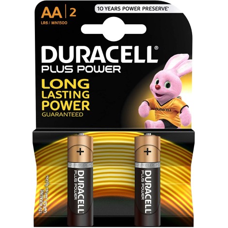Duracell Plus Power Type AA Alkaline Battery 