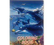 COLORING BOOK FOR KIDS -  SEA ANIMALS III