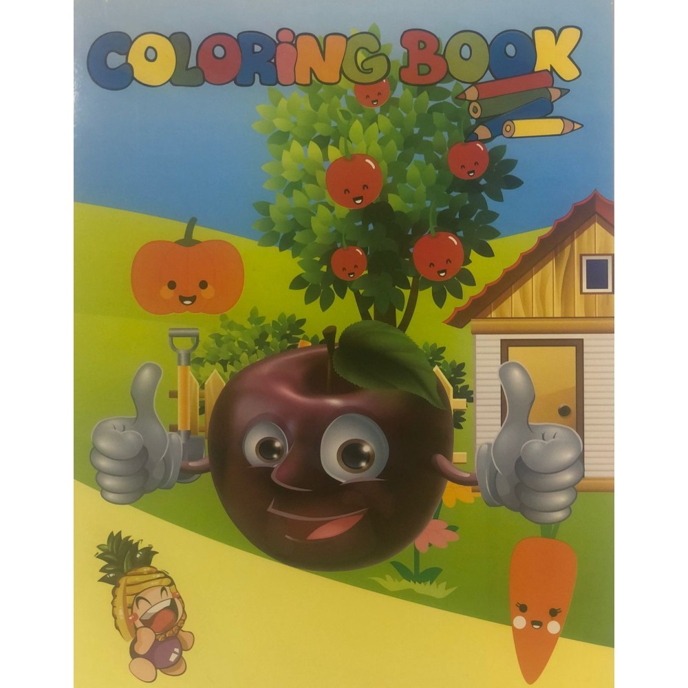 COLORING BOOK FOR KIDS -  FRUTIS