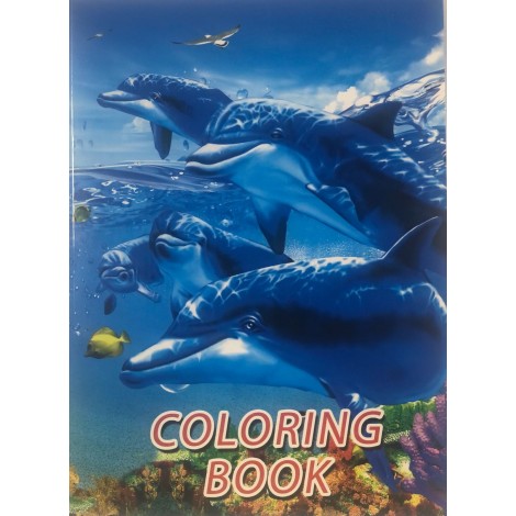 COLORING BOOK FOR KIDS -  SEA ANIMALS II
