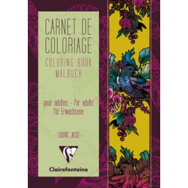 A5 Adult colouring book 36P - French Tapestry