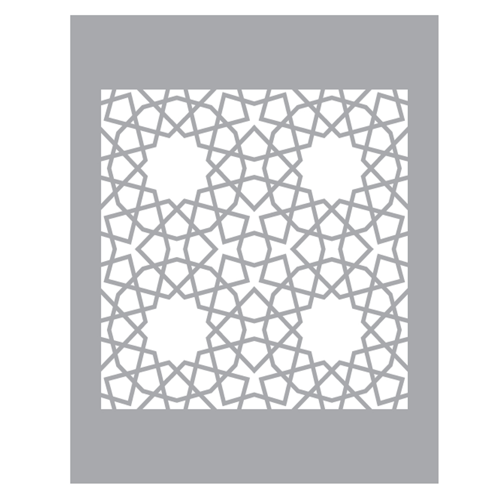 Design Stencil Islamic A3 No.11 | isomars