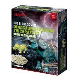 JEAMMY DIG AND DISCOVER TKELETON TRICERATOPS