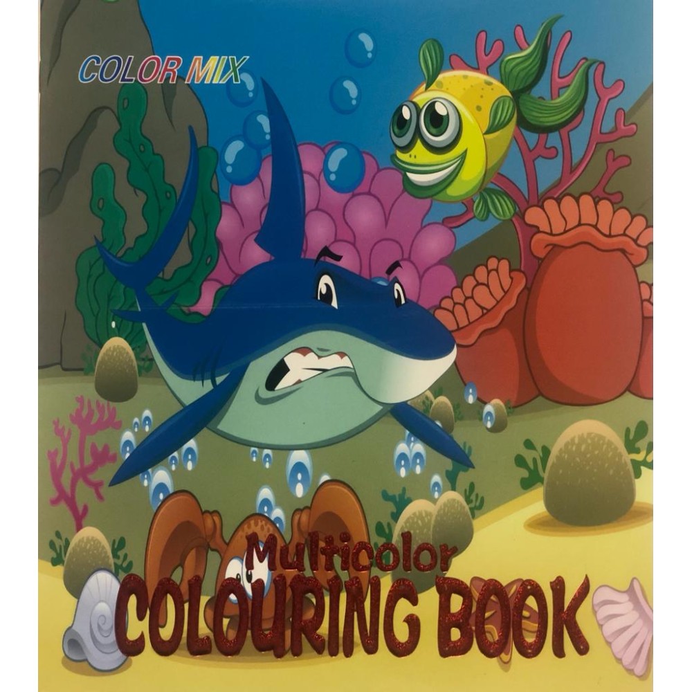 COLORING BOOK FOR KIDS -  SHARK