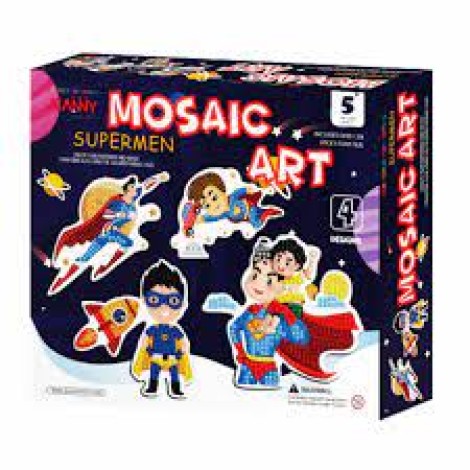 MOSAIC SUPERMAN ART TOY