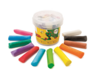 bucket Modeling clay 12x200g colors | super color