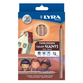 Skin Tone Color Pencil Set of 12 | Lyra