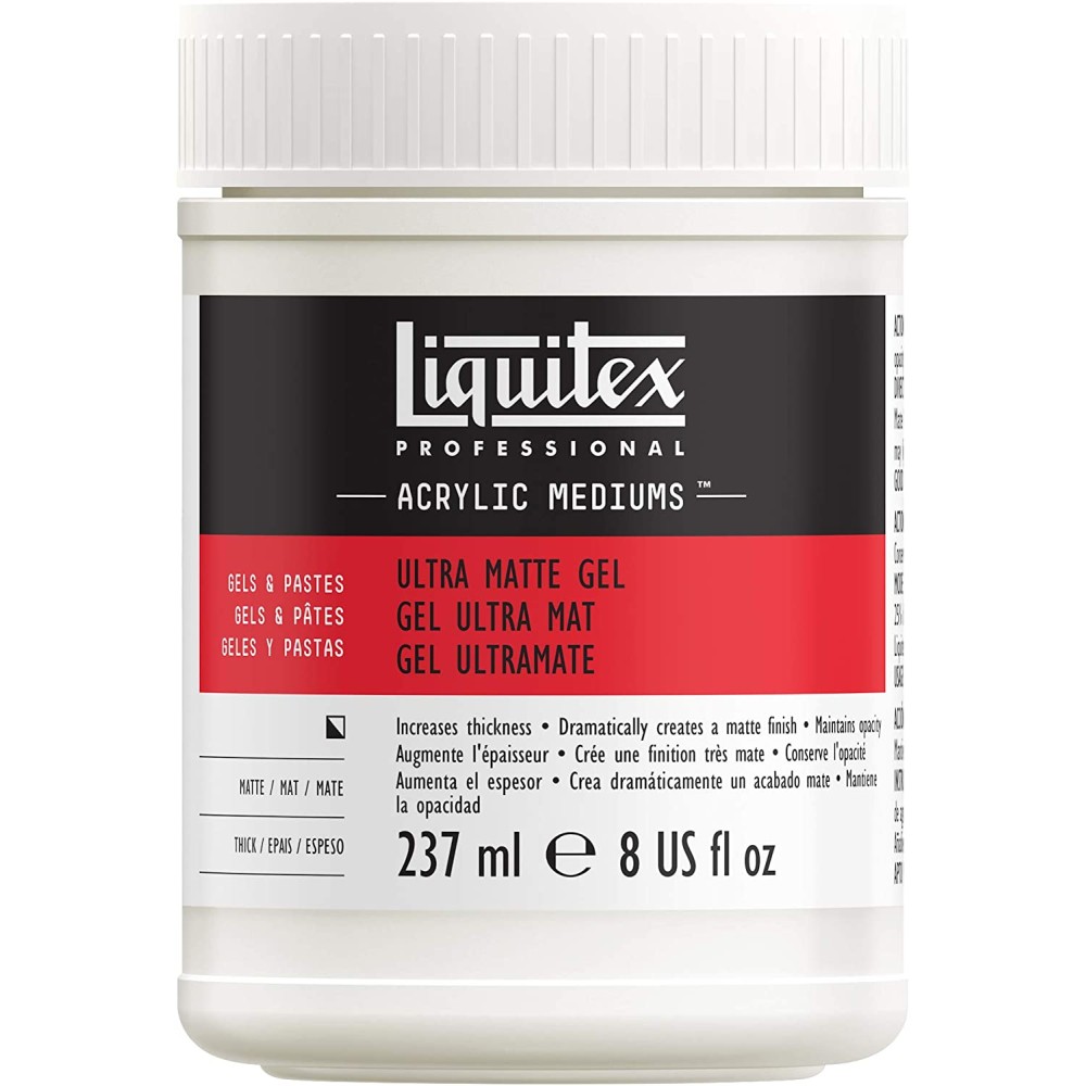 Ultra Matte Gel Medium 237ml | Liquitex