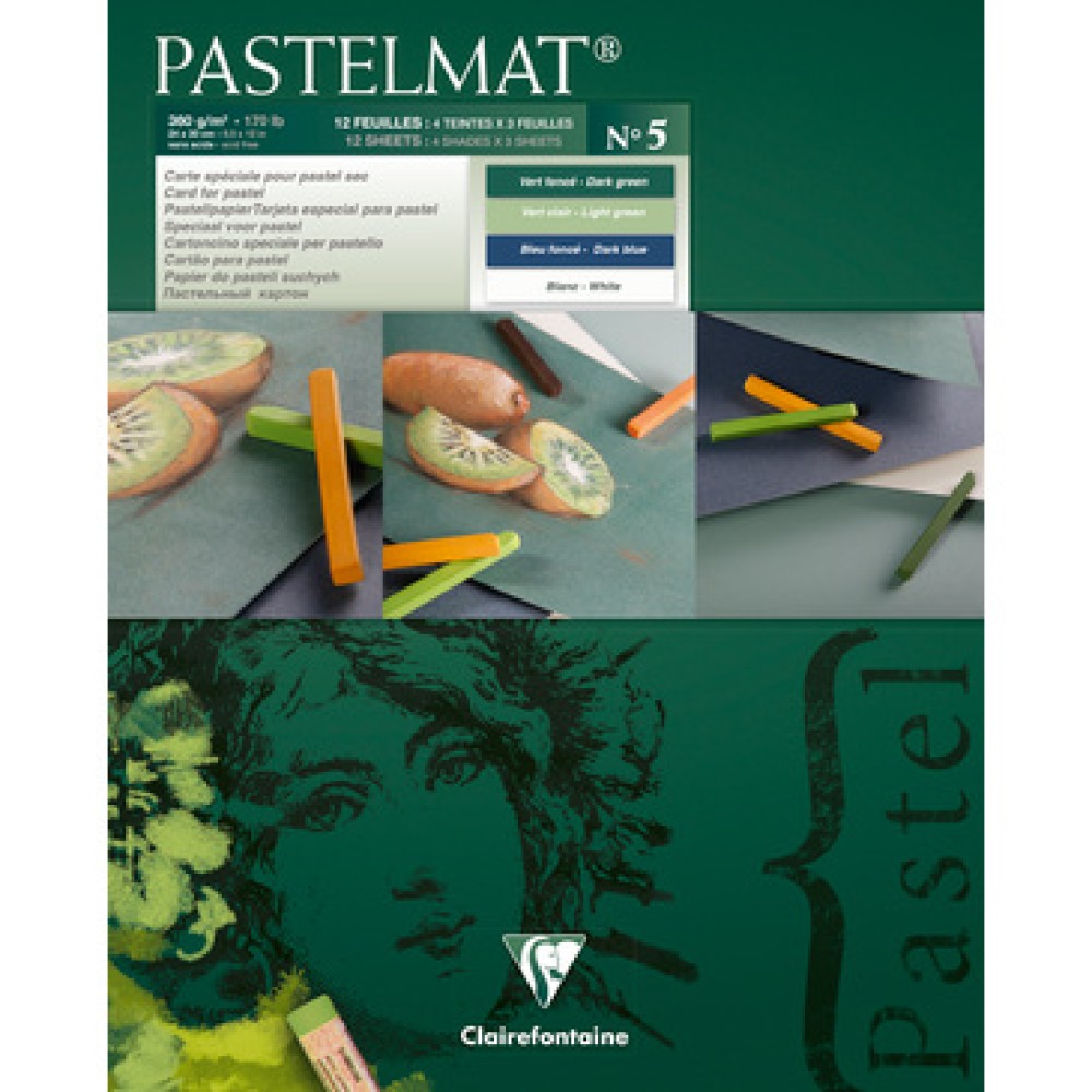 Pastelmat drawing Pad N°5 | Clairefontaine