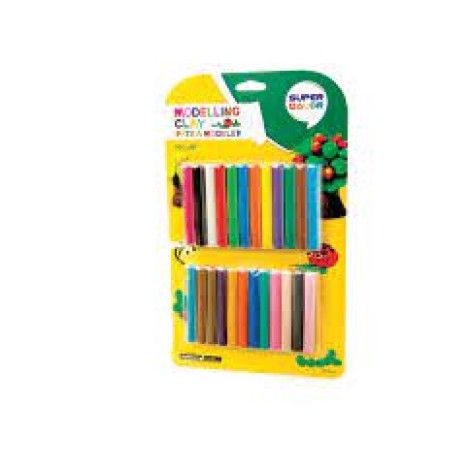 Modeling clay set of 24 | super color