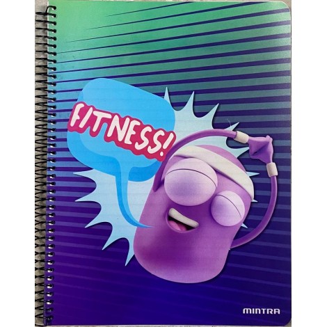 Mintra 140 sheets A4 fitness!