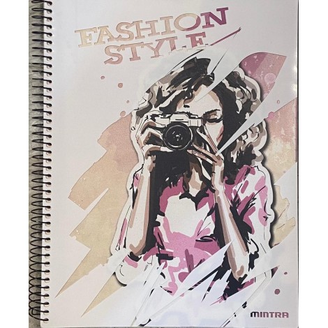 Fashion style notebook A4 150 sheets