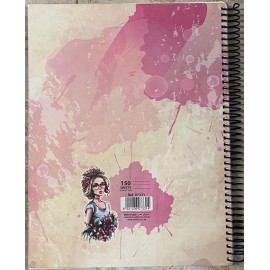 Fashion style notebook A4 120 sheets