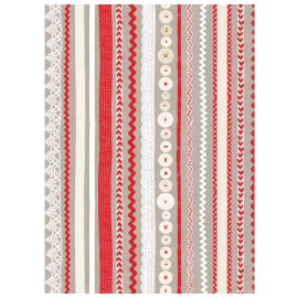 Buttons Textured Sheet | Décopatch