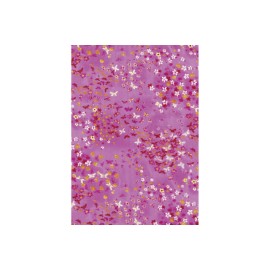 Colorful Roses and Butterflies Textured Sheet | decopatch