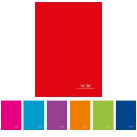 Notte Notebook 40 Sheets Lined A4