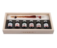 Herbin Calligraphy Set Rimbaud Glass Pen | Clairfontain