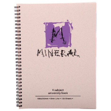 Mintra Mineral note book 100 Sheets