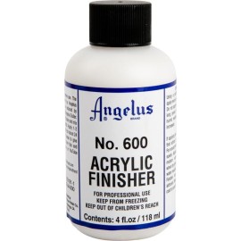 Angelus Acrylic Flexible Clear Finish #600 (4 Oz) 118Ml