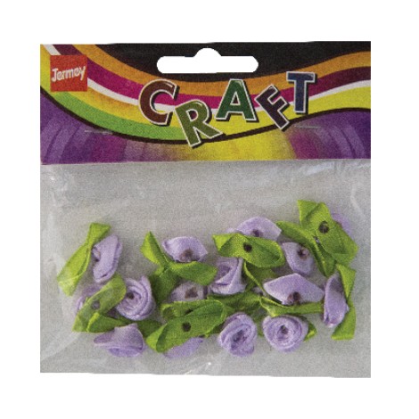 Craft light purple flowers