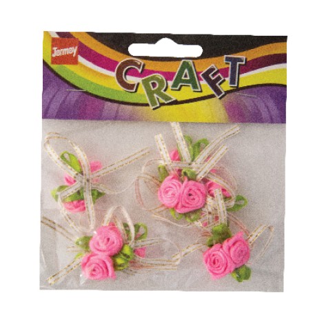 Craft pink flowers
