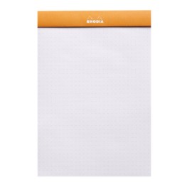 Rhodia Bloc No. 16 Notepad 14.8 x 21 cm Orange, DotPad