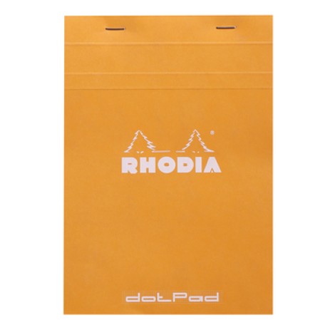 Rhodia Bloc No. 16 Notepad 14.8 x 21 cm Orange, DotPad
