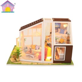 Flever Dollhouse Miniature DIY House Kit