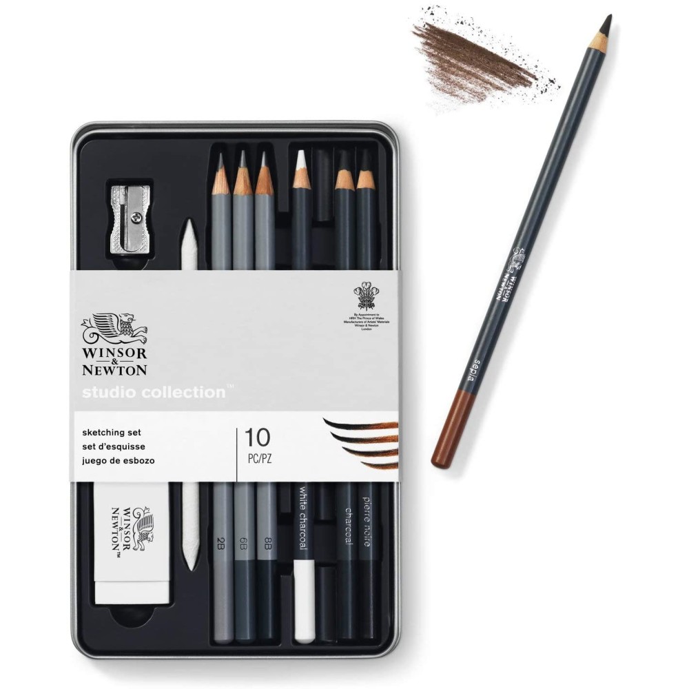 Sketching Pencils Set of 10 | Winsor & Newton
