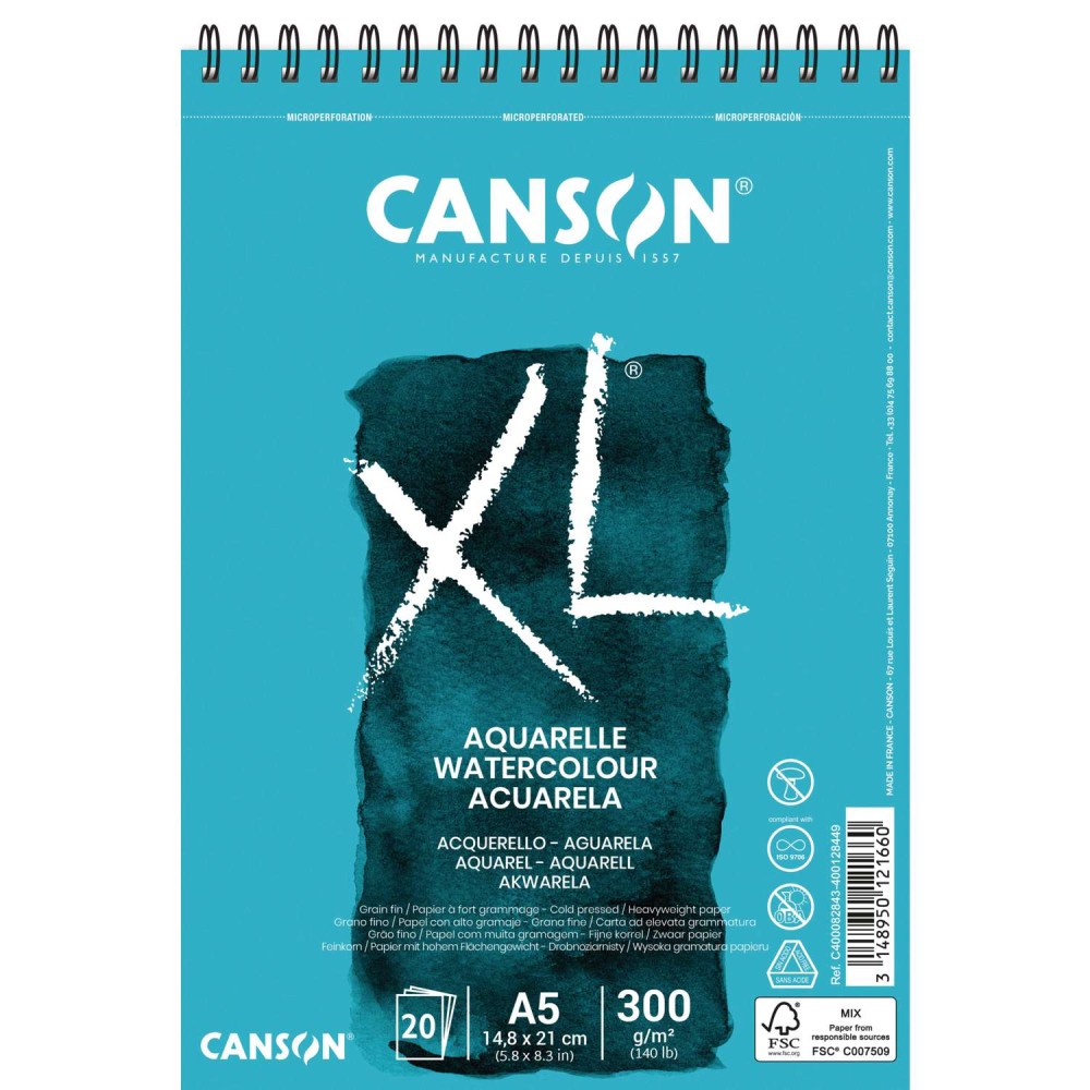 Canson XL Watercolor Pad A5 | Canson