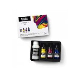 Liquitex Professional Acrylic Ink, Primary Colours