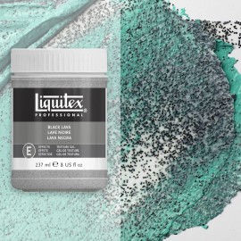 Liquitex  Professional Black Lava Effects Medium, 237 ml