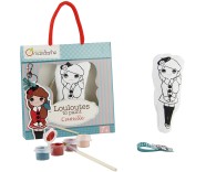 avenue Mandarine 'Louloutes to Paint' Keyring Activity Set - Camille