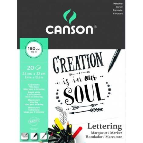 canson lettering 24*32 cm | canson