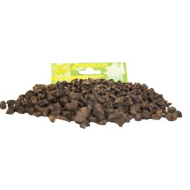 cork gravel dark brown coal