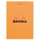 Orange Notepad A7 Squared | Rhodia