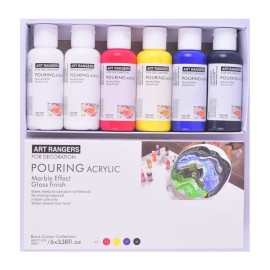 Acrylic Marble Effect Basic Color Collection | Art Rangers Acrylic Marble Effect Basic Color Collection | Art Rangers - Thumbnail 1