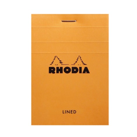 Rhodia Bloc No. 11 Notepad 7.4 X 10.5 Cm Orange, line