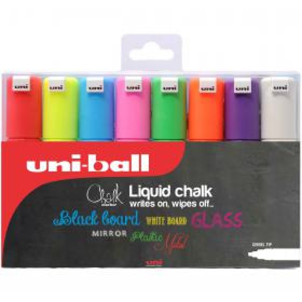 Liquid Chalk Marker Set of 8 | Uni-Ball