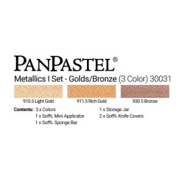 panPastel Metallics shades 1 kit | panPastel