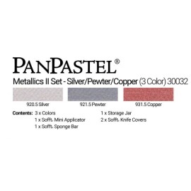 panPastel Metallics shades 2 kit | panPastel