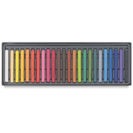 Carres Assorted Crayons 24 Pcs | Conte A Paris