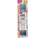 Double Tip Fabric Marker Pen set of 4 | tulip